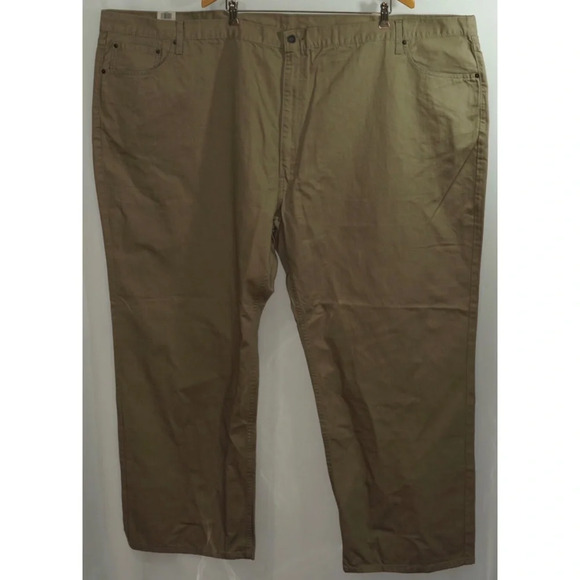 Levi's 559 Relaxed Jeans Tan Big and Tall 64 X 34 - Picture 1 of 6